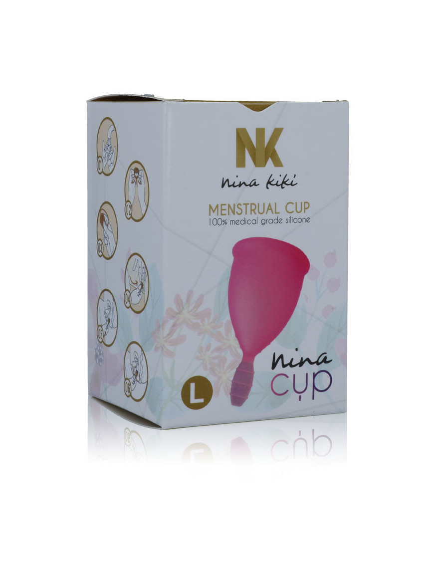 Nina Cup Copa Menstrual Talla L Rosa