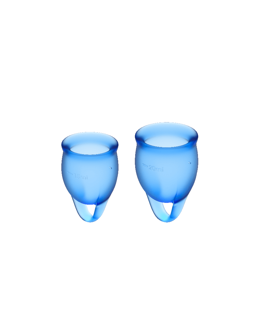 Copa Menstrual Azul 15+20 ml