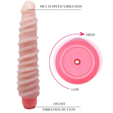 Vibrador Espiral 19.5 cm