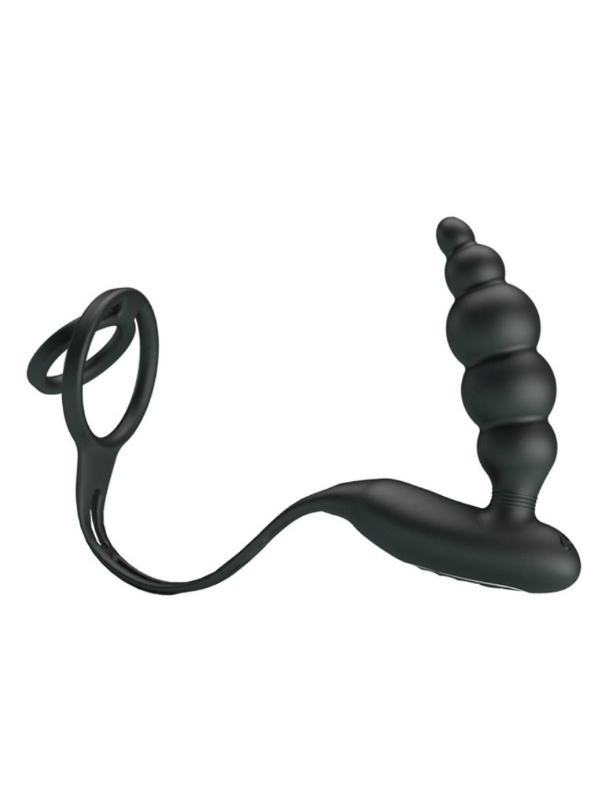 Anillos Pene con Plug Vibrador