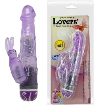 Vibrador Multi. Conejito Lila