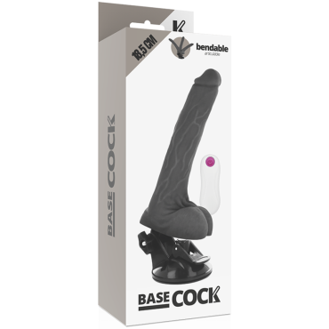 Vibrador Art. C/R Negro18.5 cm