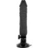 Vibrador C/R Negro 20 cm