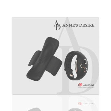 Anne'S Desire Panty Placer Tecnología Watchme Negro/Gold