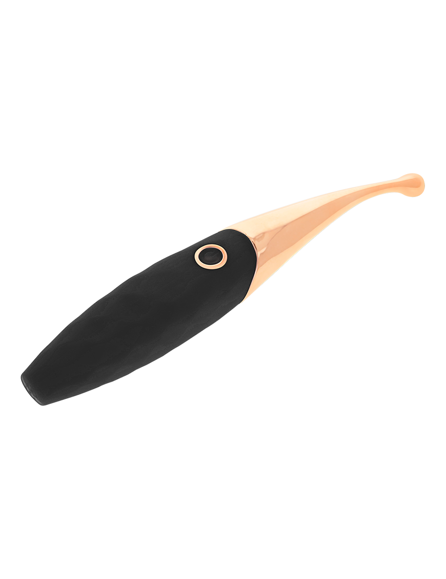Ohmama Estimulador Clitoris Recargable 36 Modos - Negro-Pinkgold