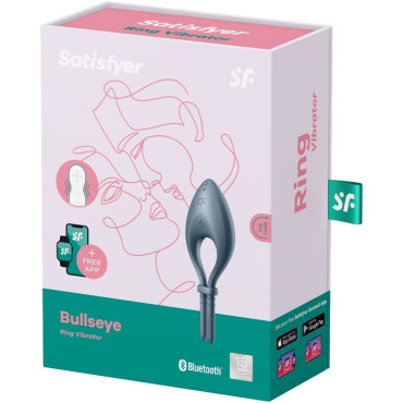 Satisfyer Bullseye Anillo vibrd App - Gris