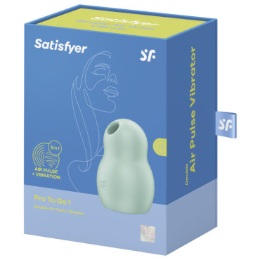 Satisfyer Pro To Go 1 Estimulador Y vibrd Doble - Verde