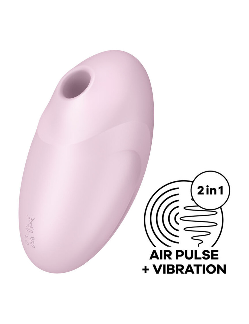 Satisfyer Vulva Lover 3 Estimulador Y vibrd - Rosa