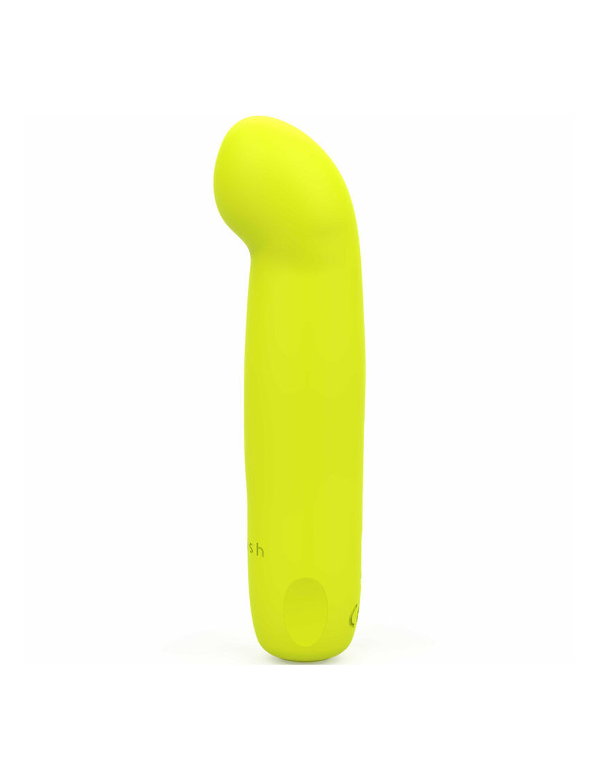 B SWISH - BCUTE CURVE INFINITE CLASSIC VIBRADOR RECARGABLE SILICONA AMARILLO