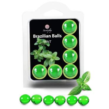 6 Bolas Brasileñas Menta