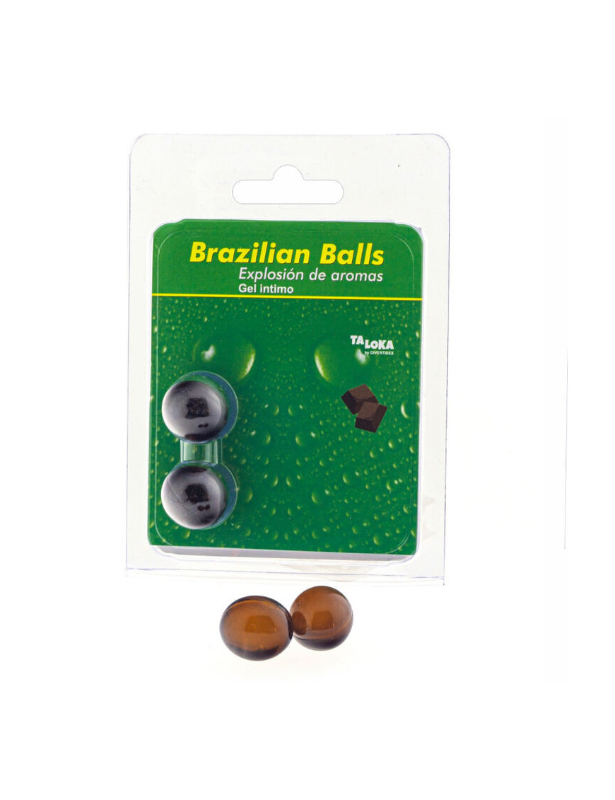 - Brazilian Balls Gel Íntimo Chocolate 2 Bolas