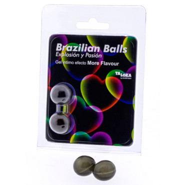 - Brazilian Balls Gel Excitante Ef. More Flavour 2 Bolas