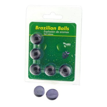 - Brazilian Balls Gel Íntimo Frutas Del Bosque 5 Bolas