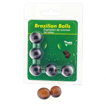 - Brazilian Balls Gel Íntimo Chocolate 5 Bolas