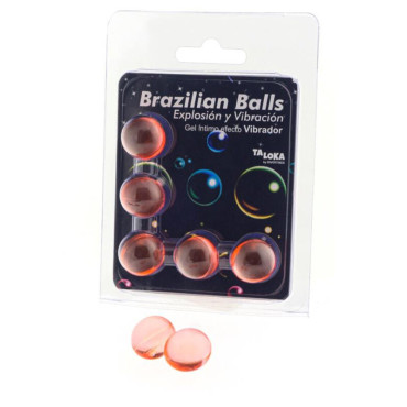 - Brazilian Balls Gel Excitante Ef. Vibración 5 Bolas