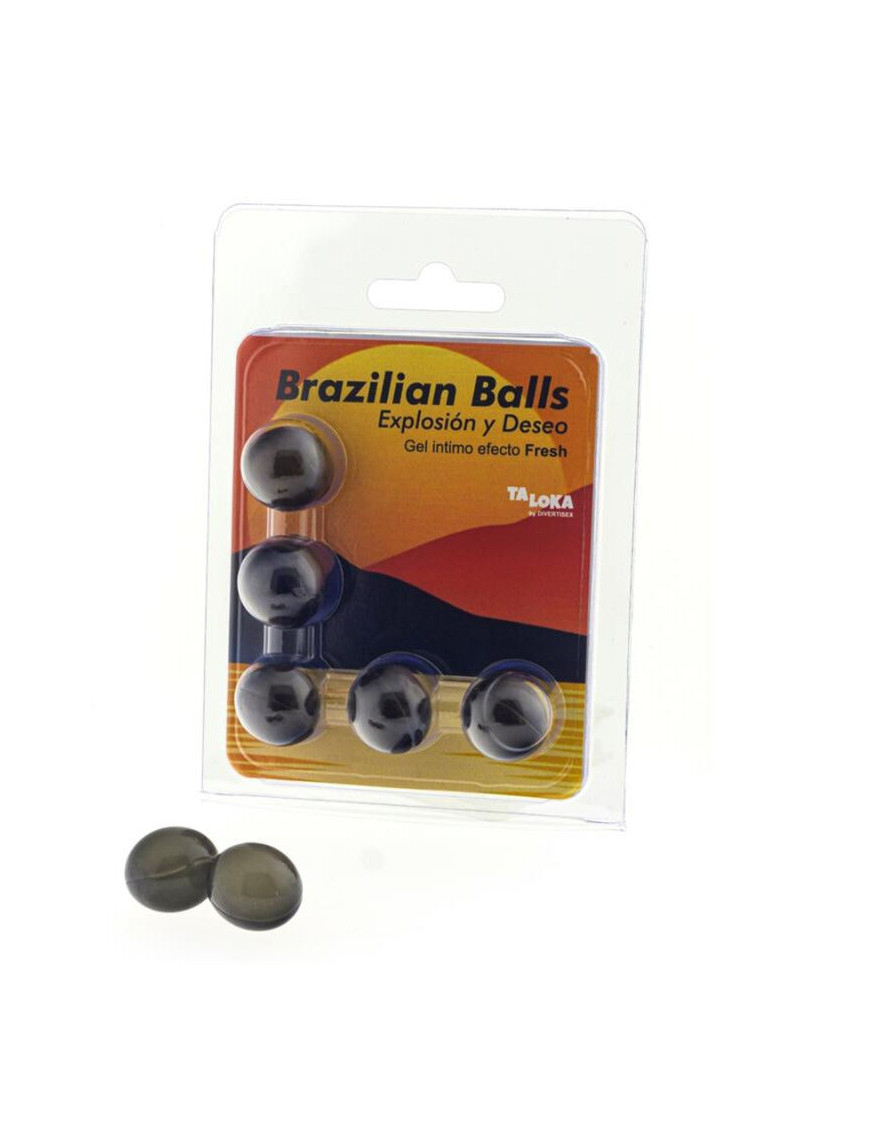 - Brazilian Balls Gel Excitante Ef. Frescor 5 Bolas
