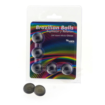 - Brazilian Balls Gel Excitante Ef. More Flavour 5 Bolas