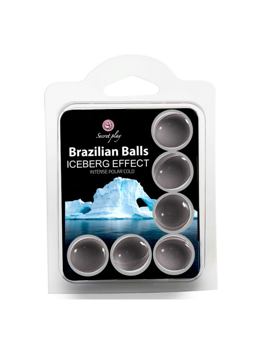 Secret Play Set 6 Brazilian Balls Ef. Iceberg