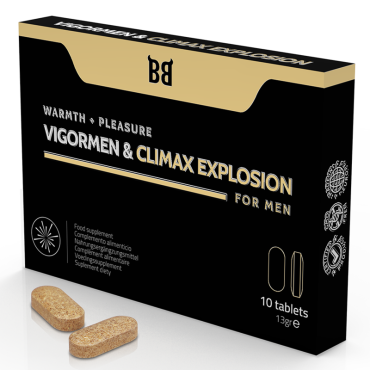 BLACKBULL BY SPARTAN™ - VIGORMEN & CLIMAX EXPLOSION MAYOR PLACER PARA HOMBRE 10 CÁPSULAS