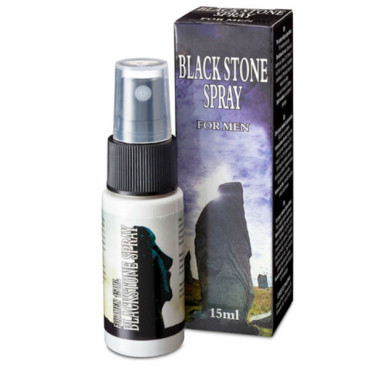 Black Stone Spray Retardante Para El Hombre 15 ml  /En/De/Fr/Es/It/Nl/