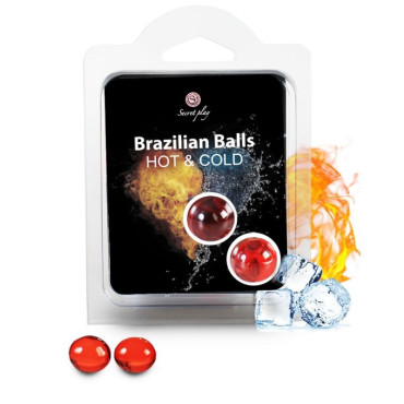 Secretplay Brazilian Balls Ef. Calor & Frio  2 Unidades