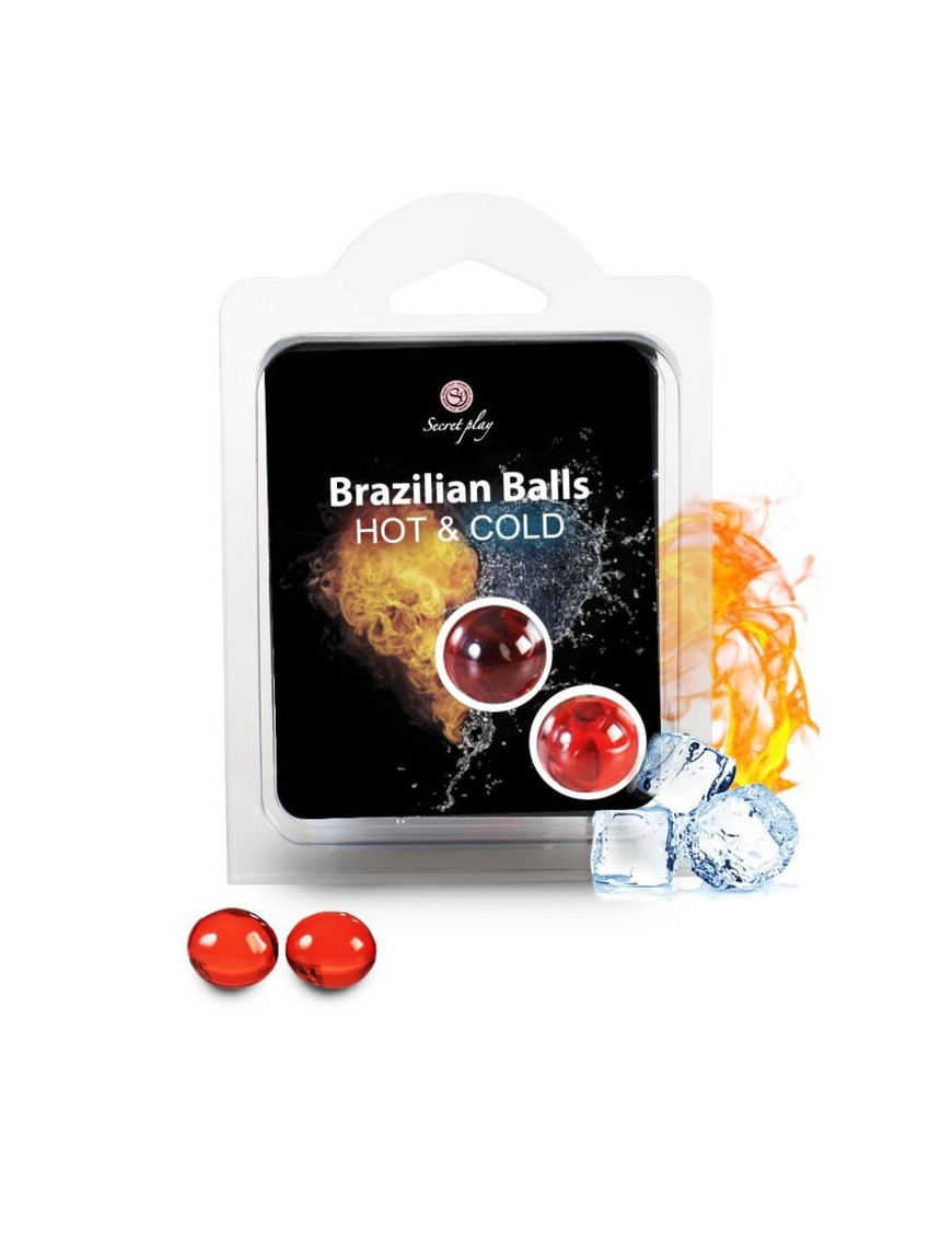 Secretplay Brazilian Balls Ef. Calor & Frio  2 Unidades