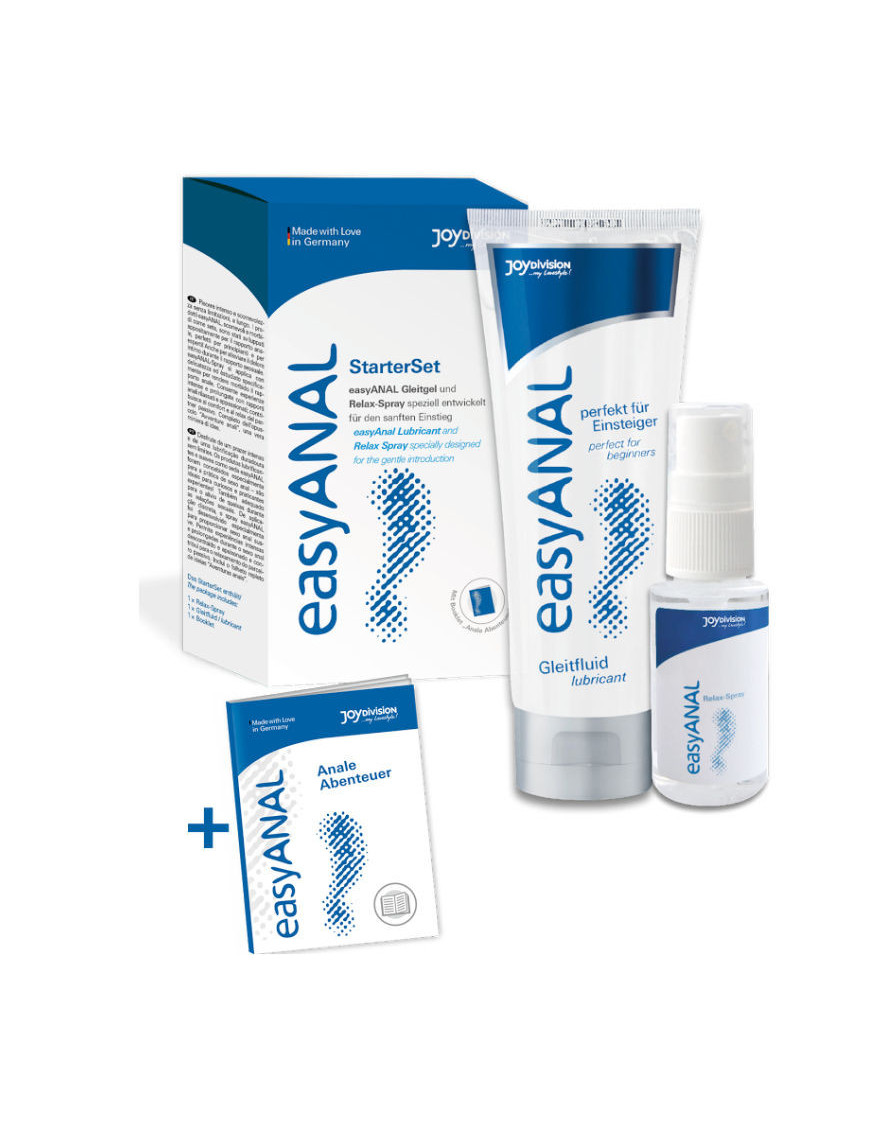 Easy Anal Starter Set Lubricante + Relajante Anal