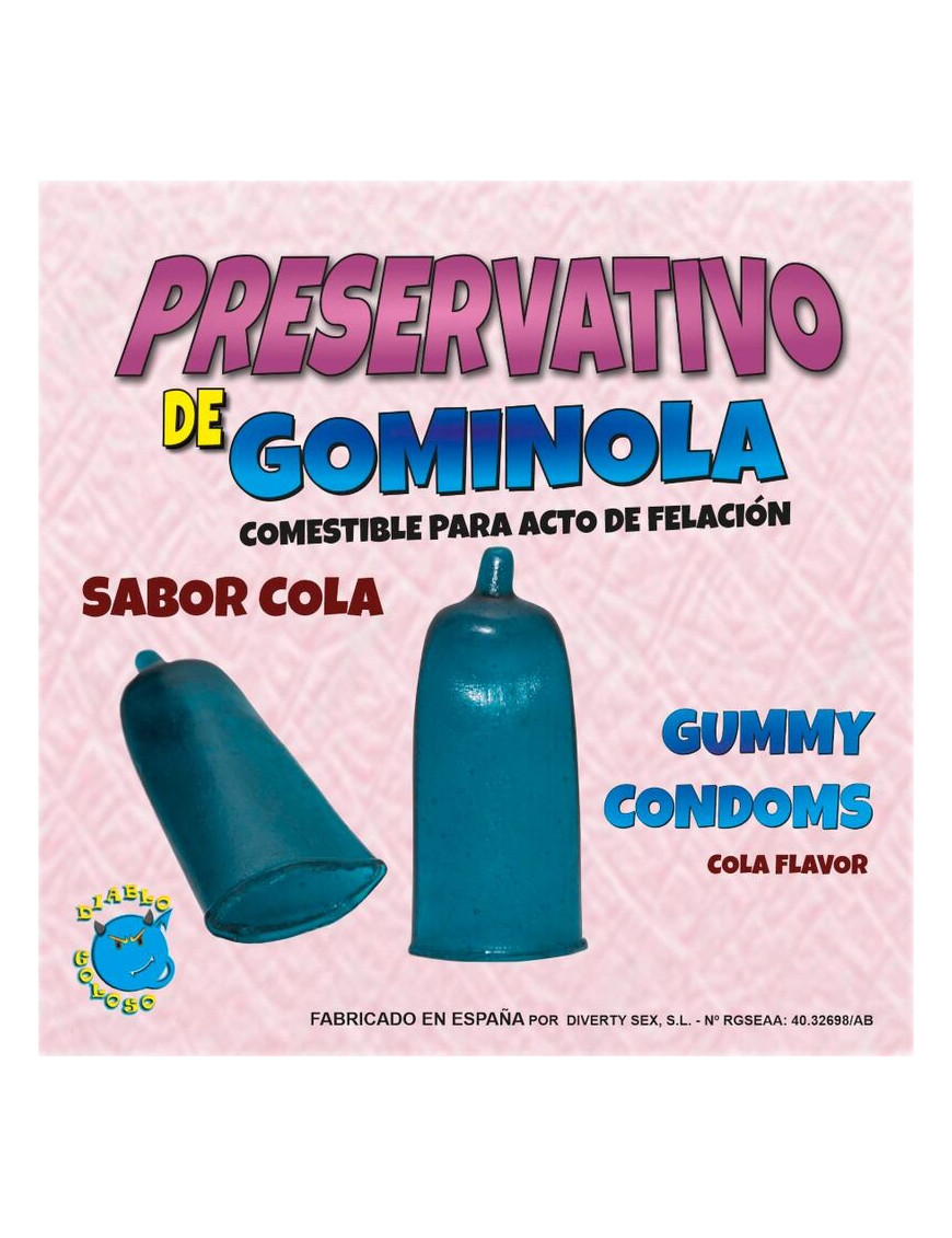 Diablo Picante - Preservativo De Gominola Cola