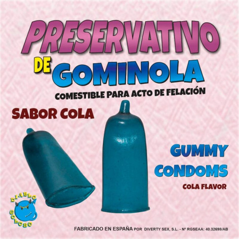 Diablo Picante - Preservativo De Gominola Cola