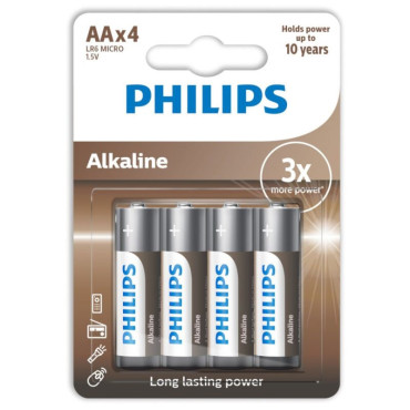 Philips Alkaline Pila Aa...