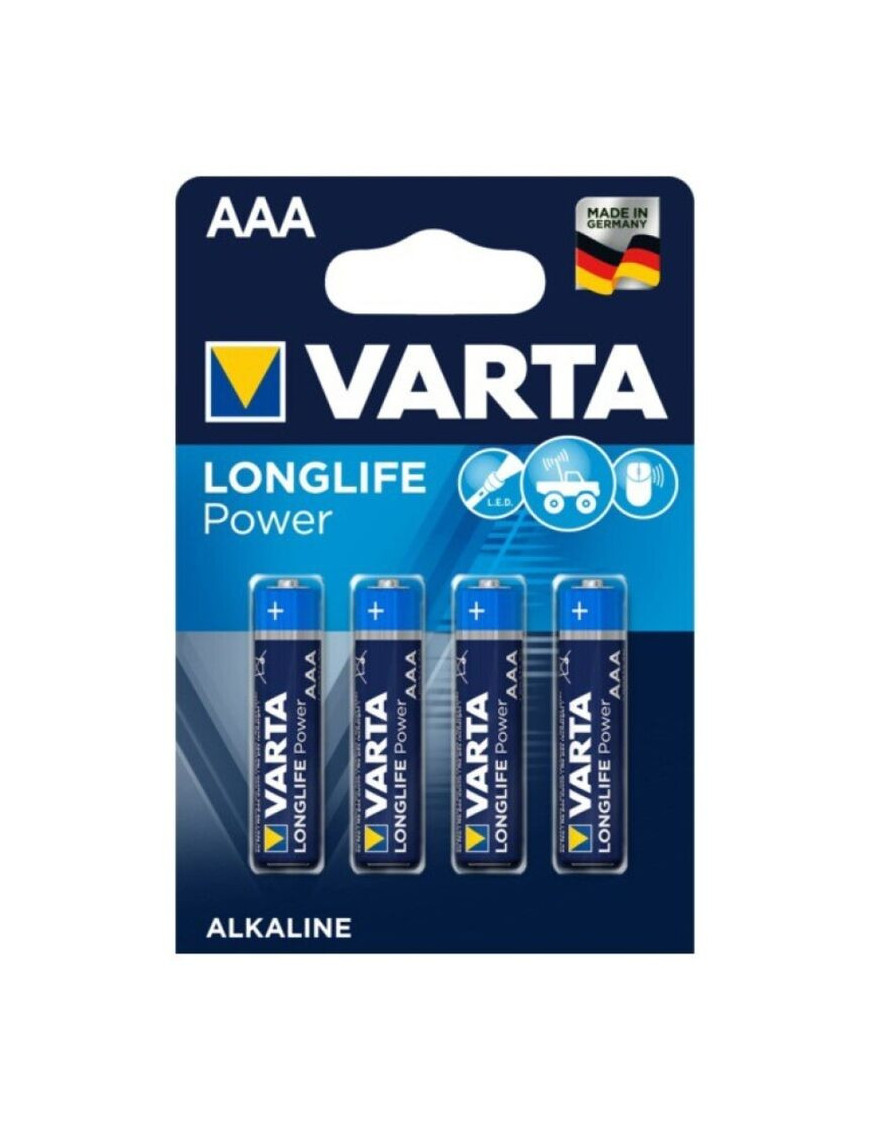 Longlife Power Pila Alcalina Aaa Lr03 Blister*4