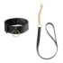 Bijoux Indiscrets Maze  Collar Negro con Correa