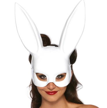 Mascara de Conejo Blanco