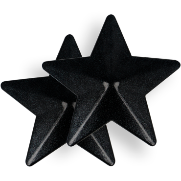 Coquette Chic Desire Cubre Pezones - Estrellas Negras