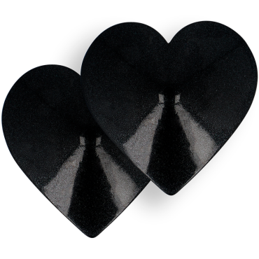 Coquette Chic Desire Cubre Pezones - Corazones Negros