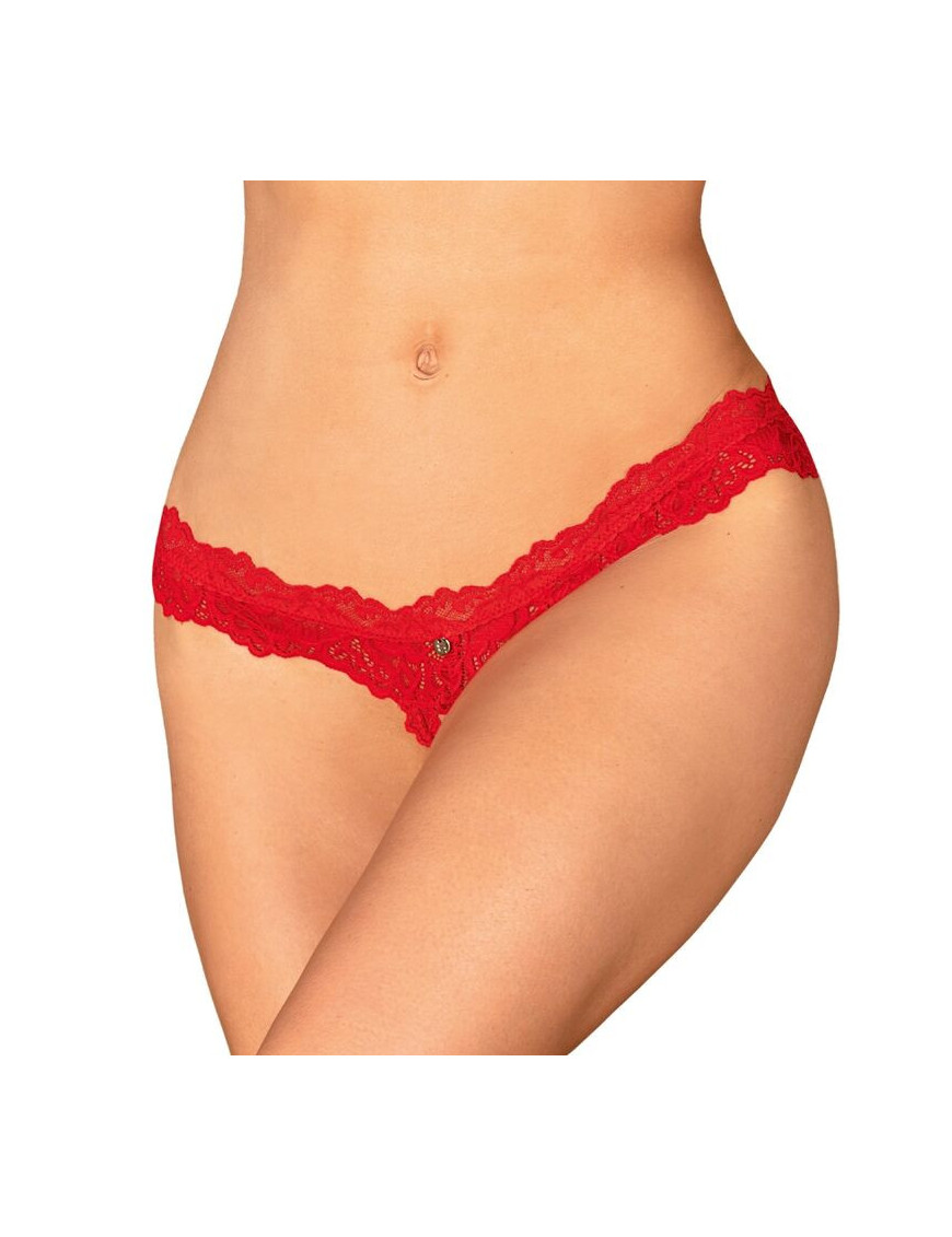 OBSESSIVE - AMOR CHERRIS TANGA CROTCHLESS S/M