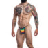 Cut4Men - Tanga Provocative Rainbow L