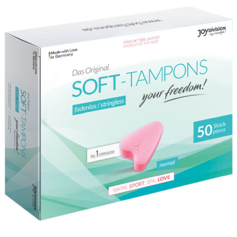 Soft-Tampons Tampones Originales Love / 50Uds