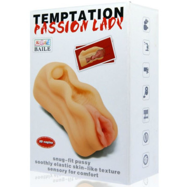 Mini Masturbador Masculino Diseño Labios Vagina