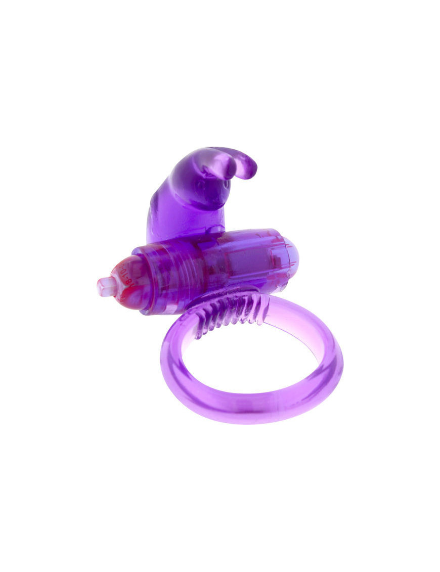 Anillo Vibrador Silicona Lila