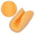 Calex Beaded Grip Masturbador Texturado Naranja