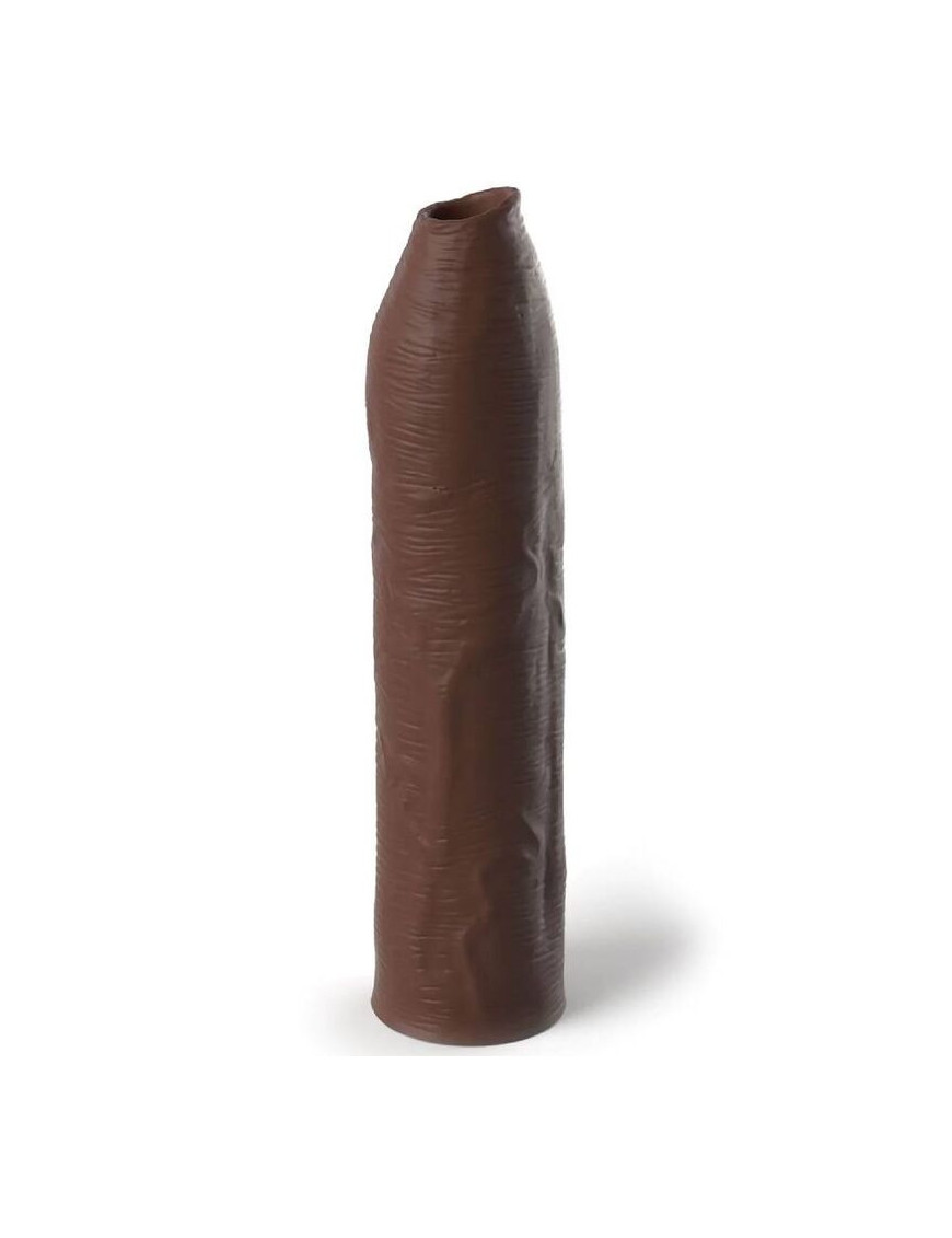 Pipedreams Extension Sleeve Uncut 17,78 cm Brown