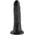 King Cock 7" Pene Negro 17.8 cm