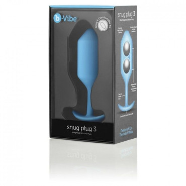 Plug Anal 3 Snug Azul Cielo