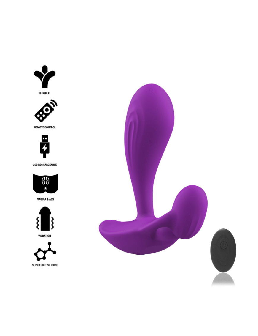 INTENSE - SHELLY PLUG ANAL CONTROL REMOTO MORADO