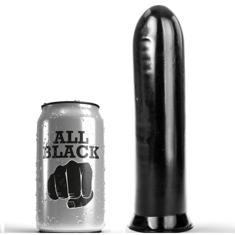 Consolador Negro 19 cm