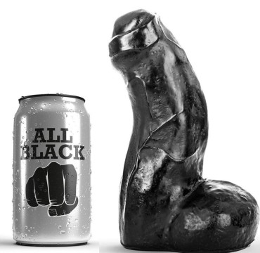 All Black Realistic Dong Neg. 17 cm