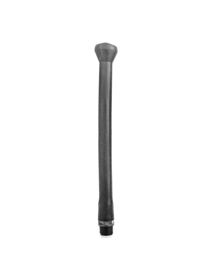 All Black Ducha Anal Silicona Sistema Stopper 27cm