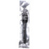 All Black Ducha Anal Silicona Sistema Stopper 27cm