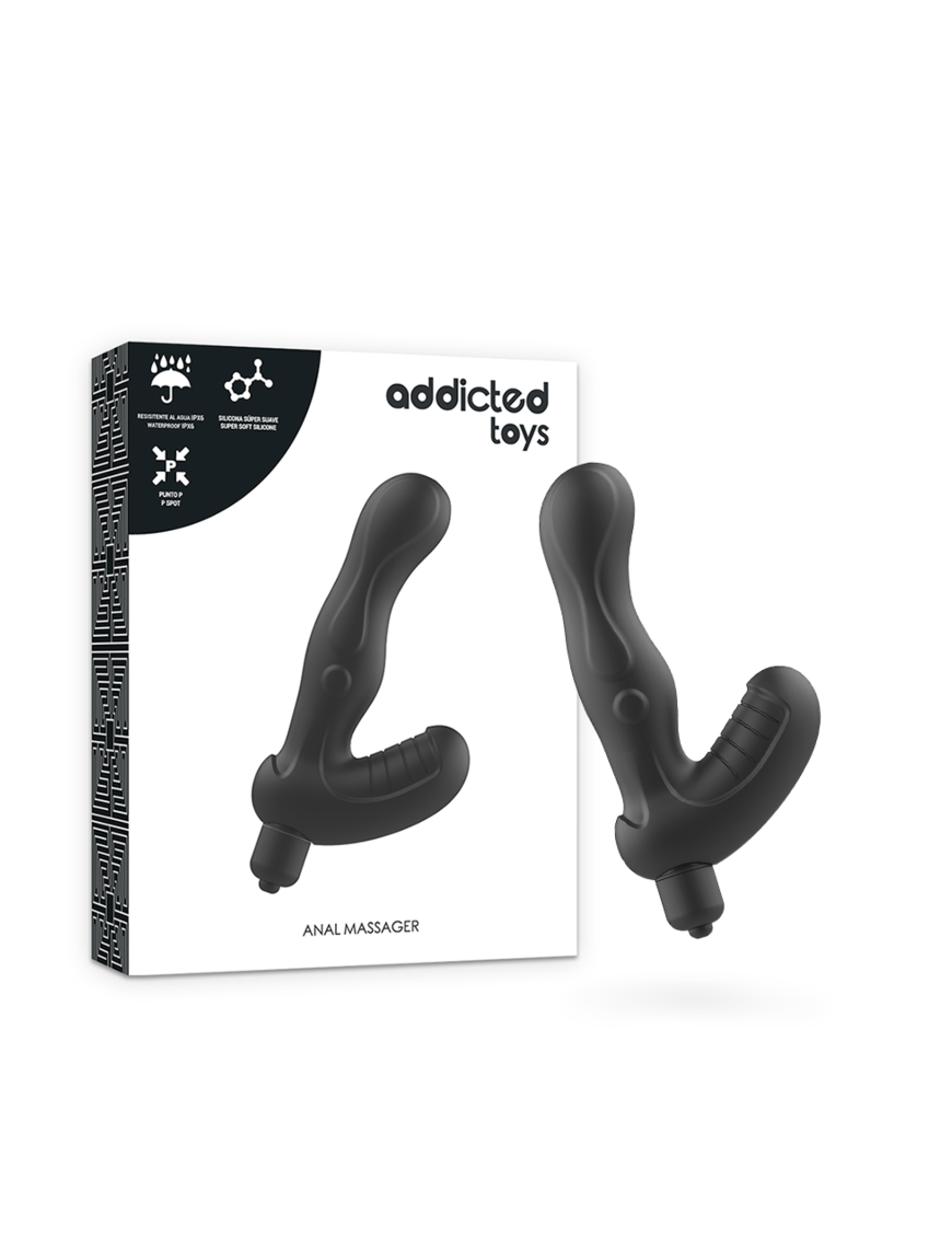 Addicted Toys Estimulador Anal Prostata Silicona P-Spot Vibe